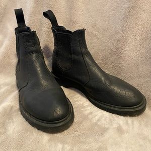 Matte Black Dr. Martens Chelsea Boot